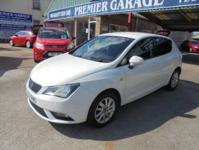 SEAT Ibiza 1.4 SE 5dr Hatchback Petrol White at Premier Garage Derby Derby