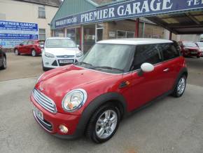 Mini Hatchback 1.6 Cooper 3dr Hatchback Petrol Red at Premier Garage Derby Derby