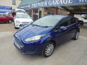 Ford Fiesta 1.25 82 Style 5dr Hatchback Petrol Deep Impact Blue at Premier Garage Derby Derby