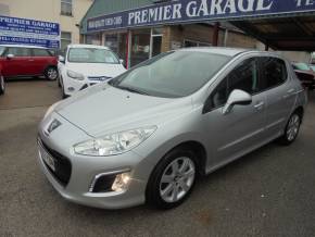 Peugeot 308 1.6 HDi 92 Active 5dr [Sat Nav] Hatchback Diesel Silver at Premier Garage Derby Derby