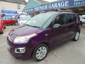 Citroen C3 Picasso 1.2 PureTech Edition 5dr MPV Petrol Mauve/purple at Premier Garage Derby Derby