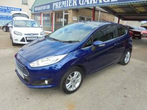 Ford Fiesta 1.25 82 Zetec 3dr Hatchback Petrol Deep Impact Blue at Premier Garage Derby Derby