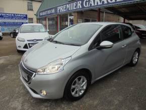 Peugeot 208 1.0 VTi Active 3dr Hatchback Petrol Silver at Premier Garage Derby Derby