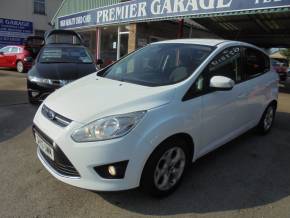 Ford C-MAX 1.6 TDCi Zetec 5dr MPV Diesel Frozen White at Premier Garage Derby Derby