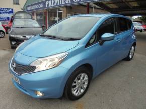 Nissan Note 1.2 Acenta Premium 5dr MPV Petrol Blue at Premier Garage Derby Derby