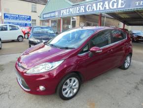 Ford Fiesta 1.25 Zetec 5dr [82] Hatchback Petrol Hot Magenta at Premier Garage Derby Derby