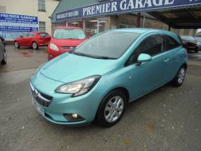 Vauxhall Corsa 1.2 Design 3dr Hatchback Petrol Peppermint Green at Premier Garage Derby Derby