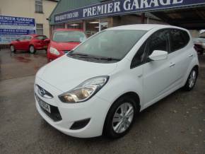 Hyundai ix20 1.6 Active 5dr Auto MPV Petrol White at Premier Garage Derby Derby