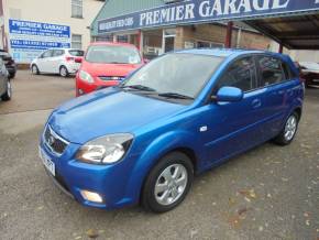 Kia Rio 1.4 2 5dr Hatchback Petrol Blue at Premier Garage Derby Derby