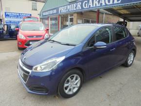 Peugeot 208 1.2 PureTech 82 Active 5dr Hatchback Petrol Virtual Blue at Premier Garage Derby Derby