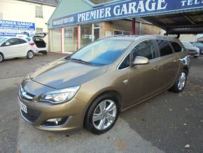 Vauxhall Astra 2.0 CDTi 16V ecoFLEX SRi 5dr Estate Diesel Brown at Premier Garage Derby Derby