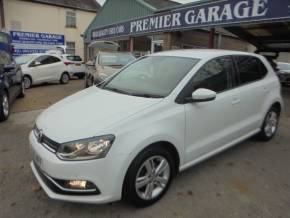 Volkswagen Polo 1.0 Match 5dr Hatchback Petrol Pure White at Premier Garage Derby Derby