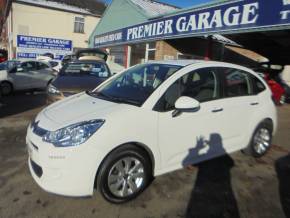 Citroen C3 1.2 VTi VTR+ 5dr Hatchback Petrol White at Premier Garage Derby Derby