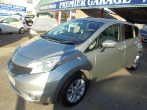 Nissan Note 1.2 Acenta 5dr MPV Petrol Silver at Premier Garage Derby Derby