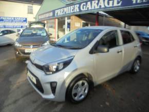 Kia Picanto 1.0 1 5dr Hatchback Petrol Silver at Premier Garage Derby Derby