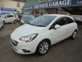 Vauxhall Corsa 1.4 [75] ecoFLEX Energy 3dr [AC] Hatchback Petrol Olympic White at Premier Garage Derby Derby