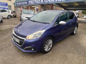 Peugeot 208 1.2 PureTech 82 Allure 3dr Hatchback Petrol Blue at Premier Garage Derby Derby