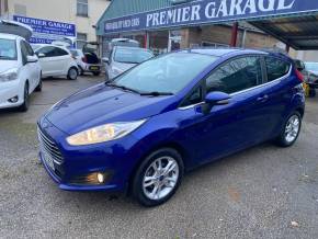 Ford Fiesta 1.25 82 Zetec 3dr Hatchback Petrol Deep Impact Blue at Premier Garage Derby Derby