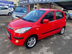 Hyundai i10 1.2 Comfort 5dr Auto Hatchback Petrol Red at Premier Garage Derby Derby