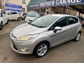 Ford Fiesta 1.4 Zetec 5dr Hatchback Petrol Moondust Silver at Premier Garage Derby Derby