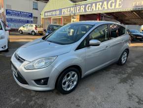 Ford C-MAX 1.6 Zetec 5dr MPV Petrol Moondust Silver at Premier Garage Derby Derby