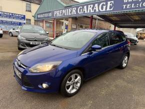 Ford Focus 1.6 Zetec 5dr Hatchback Petrol Deep Impact Blue at Premier Garage Derby Derby