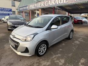 Hyundai i10 1.0 SE 5dr Hatchback Petrol Silver at Premier Garage Derby Derby