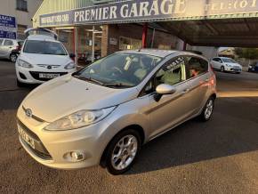 Ford Fiesta 1.4 Zetec 5dr Hatchback Petrol Moondust Silver at Premier Garage Derby Derby