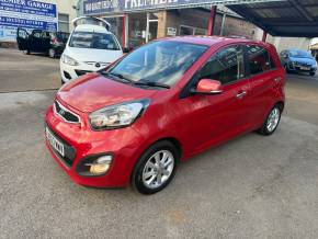 Kia Picanto 1.25 2 5dr Auto Hatchback Petrol Red at Premier Garage Derby Derby