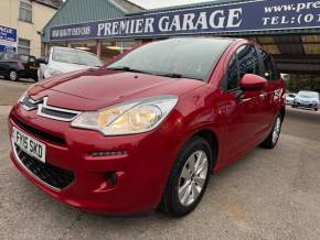 Citroen C3 1.2 PureTech VTR+ 5dr Hatchback Petrol Red at Premier Garage Derby Derby