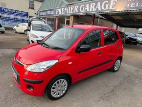 Hyundai i10 1.2 Classic 5dr Hatchback Petrol Red at Premier Garage Derby Derby